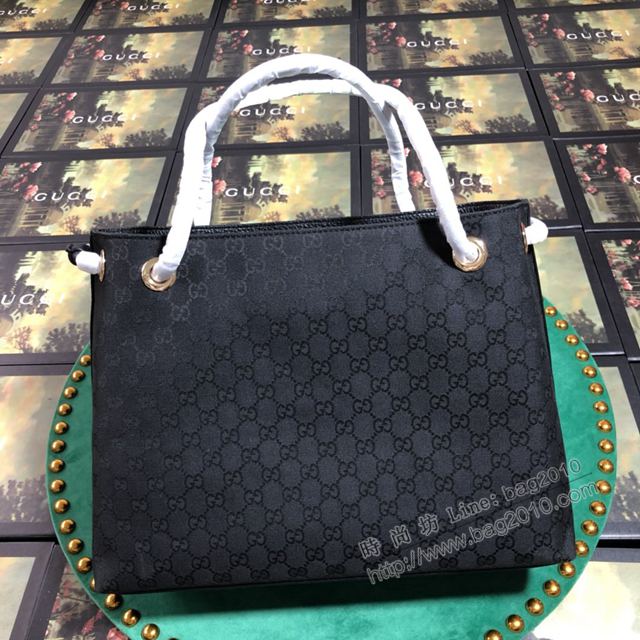 Gucci包 古馳女包 551688啡布 Gucci新款手提包  gudj1151